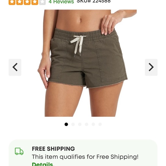 Vuori Vintage Ripstop short, Dark Oregano, M - Picture 6 of 6